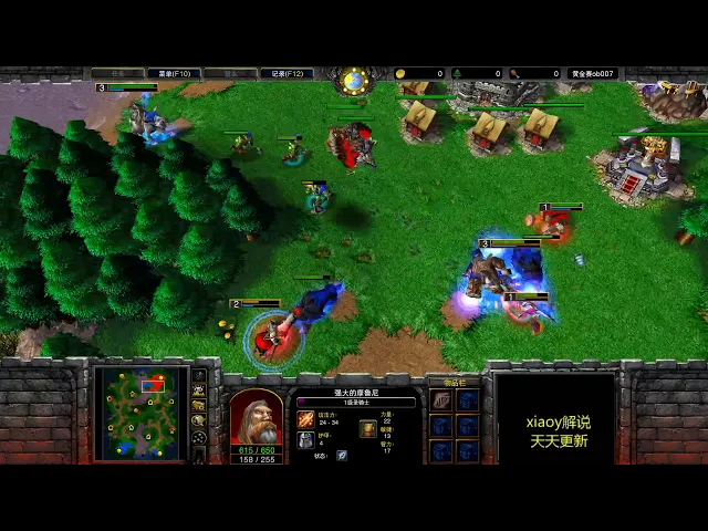 土崩瓦解 魔兽争霸xiaoy解说infi随机 chaemiko